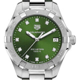 Tag Heuer Aquaracer Diamonds Emerald Green Dial Watch for Women - WBD1316.BA0740