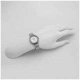 Coach Delancey White Dial Silver Steel Strap Watch for Women - 14502353