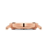 Daniel Wellington Petite Rouge Pink Dial Pink Leather Strap Watch For Women - DW00100511