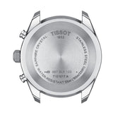 Tissot PR 100 Chronograph Blue Dial Silver Mesh Bracelet Watch for Men - T101.417.11.041.00