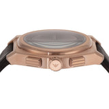 Emporio Armani Federico Chronograph Blue Dial Brown Leather Strap Watch For Men - AR11563