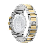 Salvatore Ferragamo Sapphire Chrono Blue Dial Two Tone Steel Strap Watch for Men - SFME00521