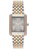Michael Kors Emery Three-Hand White Dial Two Tone Steel Strap Watch for Women - MK4744