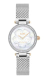 Coach Park Mother of Pearl Dial Silver Mesh Bracelet Watch for Women - 14503510