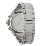Hugo Boss Driver Chronograph Black Dial Silver Steel Strap Watch for Men - 1512883