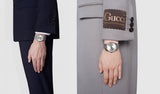 Gucci G Timeless Quartz Silver Dial Silver Steel Strap Watch For Women - YA1264153