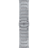 Tissot PRX Powermatic 80 Automatic 18K Gold Blue Dial Silver Steel Strap Watch for Men - T931.407.41.041.00