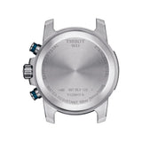 Tissot Supersport Chrono Blue Dial Silver Steel Strap Watch For Men - T125.617.11.041.00
