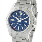 Breitling Colt Automatic 44mm Blue Dial Silver Steel Strap Mens Watch - A1738811/C906/173A