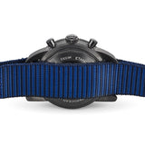 Breitling Superocean Heritage Chronograph 44 Outerknown Blue Dial Blue NATO Strap Watch for Men - M133132A1C1W1