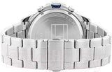 Tommy Hilfiger Blaze Chronograph Black Dial Silver Steel Strap Watch For Men - 1792029