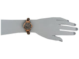 Fossil Georgia Smoke Grey Dial Grey Leather Strap Watch for Women - ES3077