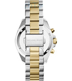Michael Kors Bradshaw Chronograph Silver Dial Two Tone Steel Strap Watch For Women - MK5912