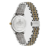 Gucci G Timeless Quartz Blue Dial Two Tone Steel Strap Watch For Women - YA1265029