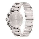 Versace Grace Chronograph Quartz Green Dial Silver Steel Strap Watch For Men - VEZ900121