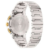 Versace Greca Quartz Blue Dial Silver Steel Strap Watch For Men - VEZ900221