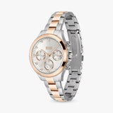 Hugo Boss Hera Chronograph Silver Dial Two Tone Steel Strap Watch for Women - 1502446