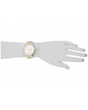Michael Kors Ritz White Dial Two Tone Steel Strap Watch for Women - MK5650