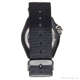 Seiko 5 Sports Automatic Black Dial Black NATO Strap Watch For Men - SRPD79K1