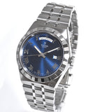Tudor Royal Automatic Blue Dial Silver Steel Strap Watch for Men - M28600-0005