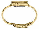Seiko 5 Sports US Special Edition Automatic Blue Dial Gold Steel Strap Watch For Men - SRPK20