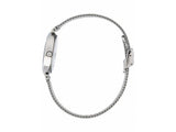 Calvin Klein Authentic Black Dial Silver Mesh Bracelet Watch for Women - K8G23121