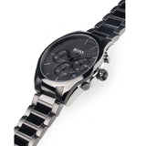 Hugo Boss Classic Chronograph Grey Dial Grey Steel Strap Watch for Men - 1513364