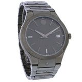 Movado Bold Verso Black Dial Black Steel Strap Watch for Men - 3600863