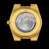 Tissot PRX Powermatic 80 Gold Dial Gold Steel Strap Watch for Men - T137.407.33.021.00