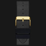 Guess Legend Black Dial Black Rubber Strap Watch For Men - GW0500G1