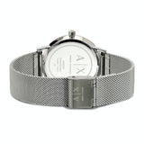 Armani Exchange Lola Analog Silver Dial Silver Mesh Strap Watch For Women - AX5535