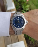 Tag Heuer Aquaracer Blue Dial Watch for Men - WAY1112.BA0928
