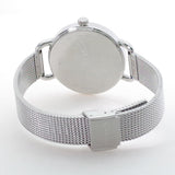 Calvin Klein Even White Dial Silver Mesh Bracelet Watch for Women - K7B23126