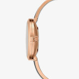 Swarovski Crystalline Delight Black Dial Two Tone Steel Strap Watch for Women - 5580530
