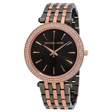 Michael Kors Darci Analog Quartz Grey Dial Two Tone Steel Strap Watch For Women - MK3584