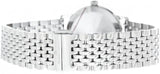 Maurice Lacroix Eliros Diamonds Blue Dial Silver Steel Strap Watch For Women - EL1094-SS002-450-1