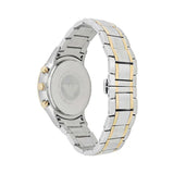 Emporio Armani Renato Chronograph Silver Dial Two Tone Steel Strap Watch For Men - AR11076