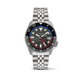 Seiko 5 Sports Special Edition Automatic Grey Dial Silver Steel Strap Watch For Men - SSK019K1