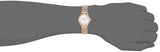 Calvin Klein Minimal White Dial Rose Gold Mesh Bracelet Watch for Women - K3M23626
