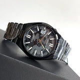 Citizen Tsuyosa Automatic Camouflage Black Dial Black Steel Strap Watch For Men - NJ0155-87E