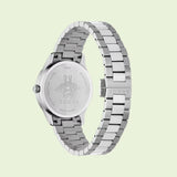 Gucci G Timeless Quartz Pink Dial Silver Steel Strap Watch for Women - YA1265033