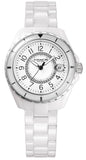 Coach Preston White Dial White Steel Strap Watch for Women - 14503462