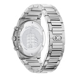 Salvatore Ferragamo Sapphire Chrono Green Dial Silver Steel Strap Watch for Men - SFME00421