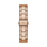 Guess Crystal Clear Rose Gold Dial Rose Gold Steel Strap Watch for Women - GW0470L3