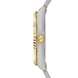 Guess Connoisseur Green Dial Two Tone Steel Strap Watch for Men - GW0265G8