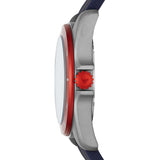 Emporio Armani Sigma Quartz Blue Dial Blue Silicone Strap Watch For Men - AR11217