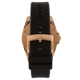 Emporio Armani Sport Quartz Black Dial Black Rubber Strap Watch For Men - AR11101