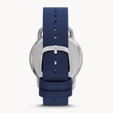 Emporio Armani Aviator Quartz Blue Dial Blue Leather Strap Watch For Men - AR11335