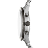 Emporio Armani Chronograph Grey Dial Two Tone Steel Strap Watch For Men - AR11391