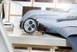 Breitling Navitimer B01 Chronograph 43 Blue Dial Black Leather Strap Watch for Men - AB0138241C1P1